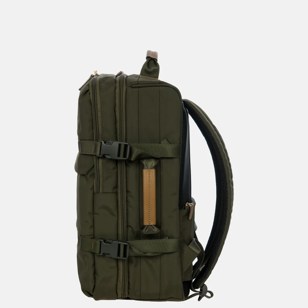 Bric's X travel handbagage rugzak olive bij Duifhuizen