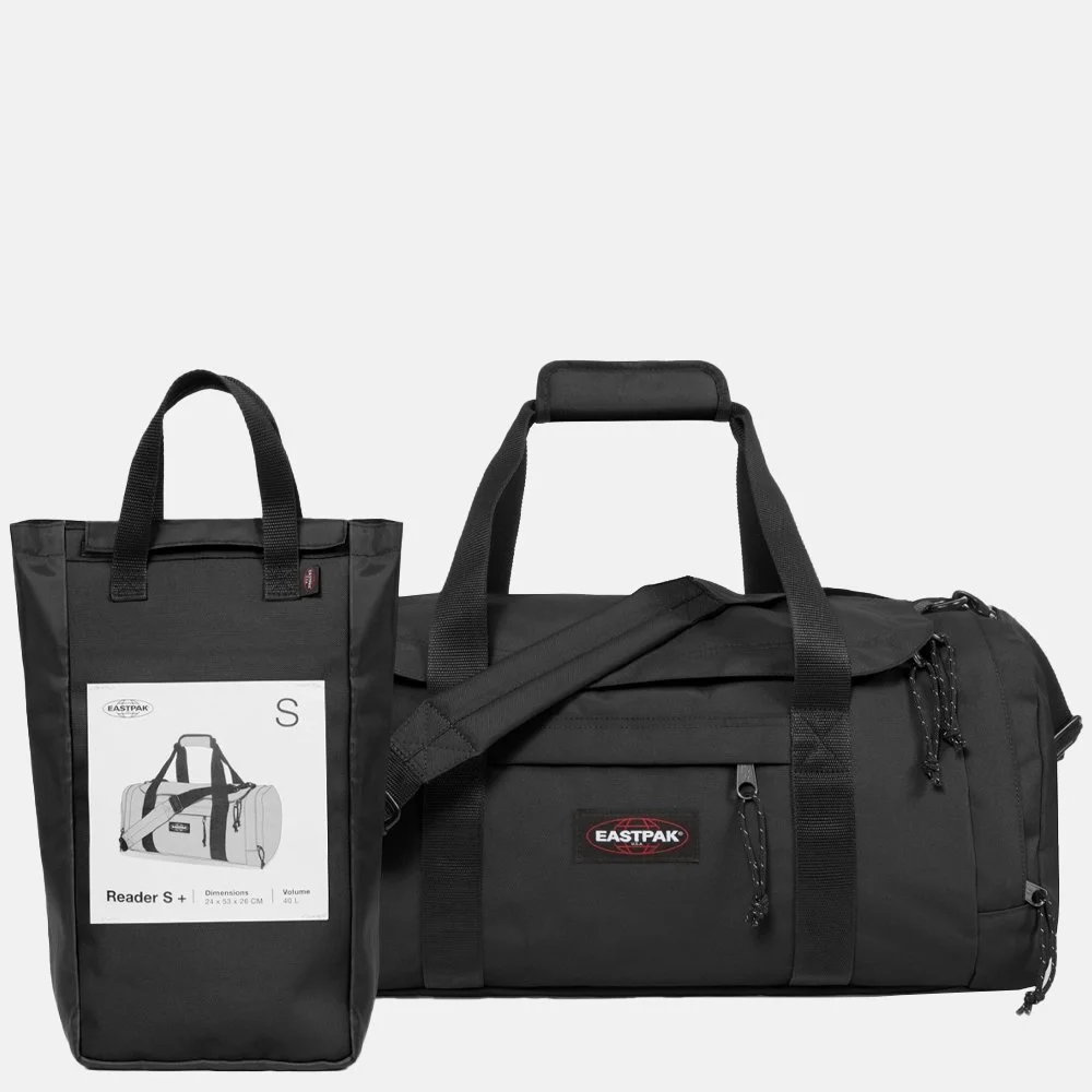 Eastpak weekendtas 008 black bij Duifhuizen