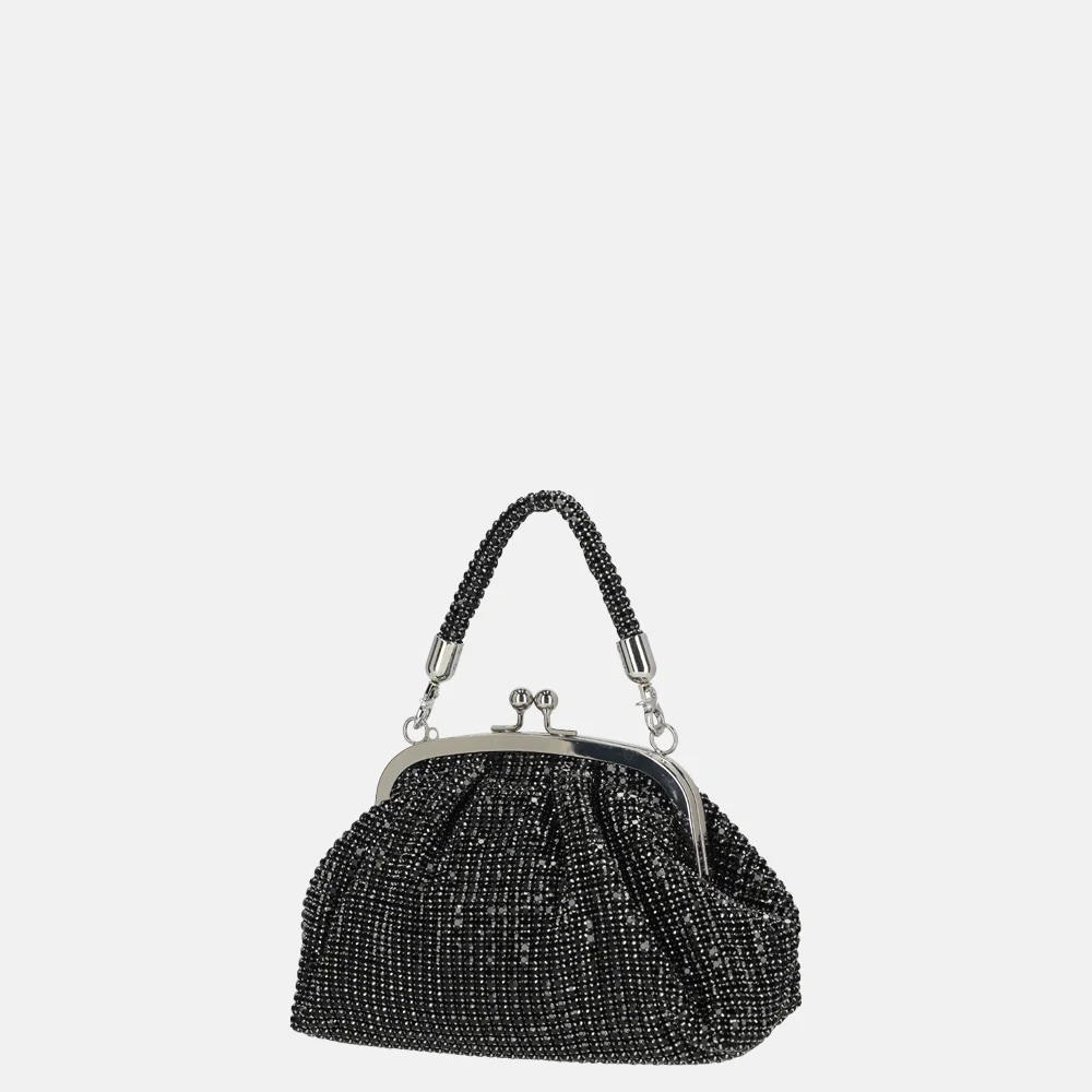 Firenze Strass handtas black bij Duifhuizen