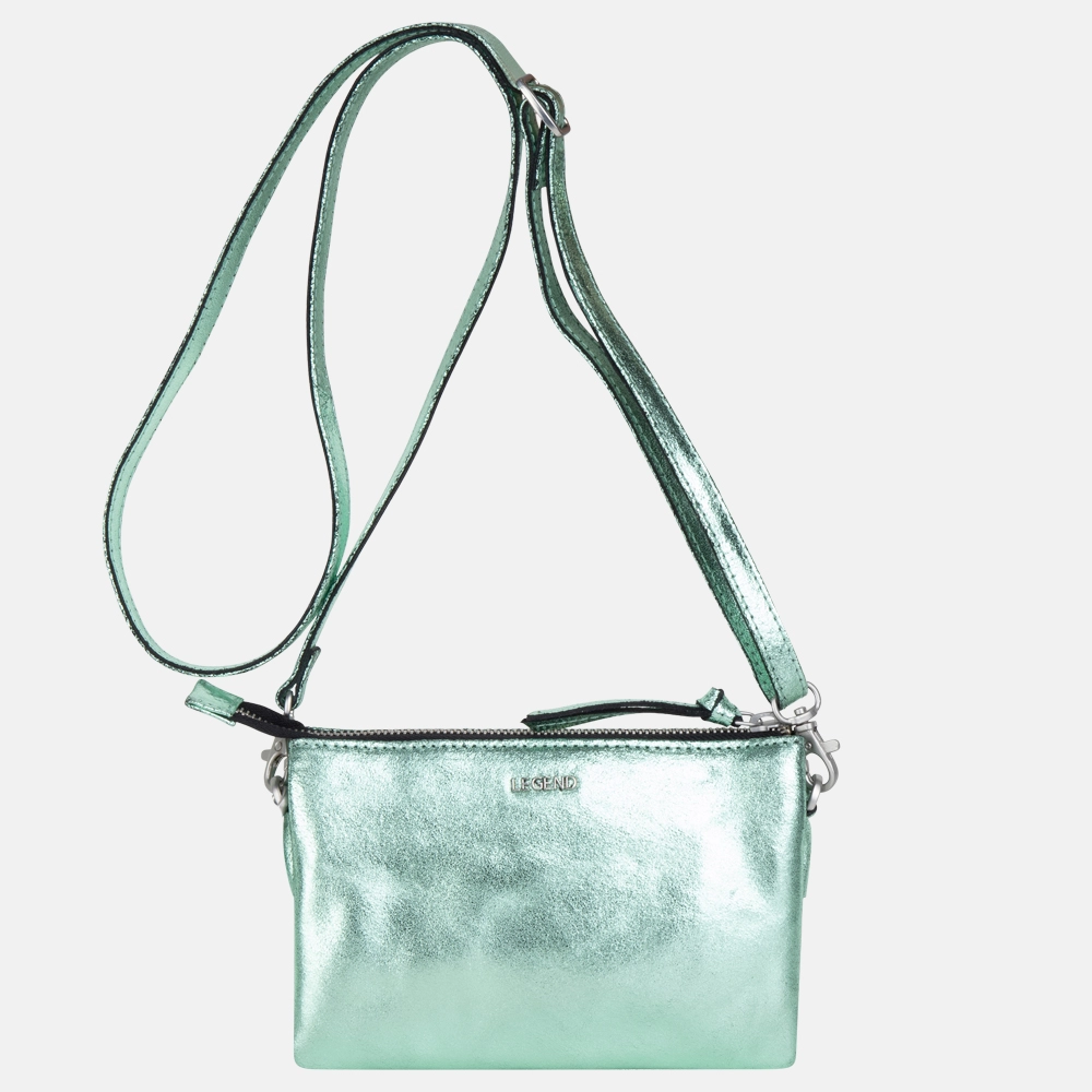 Legend COMO crossbody tas S metallic green
