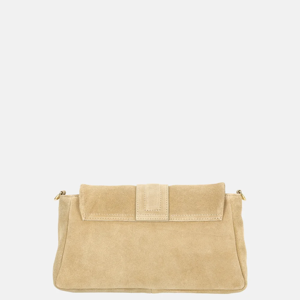 Charm London overslag schoudertas lichttaupe bij Duifhuizen