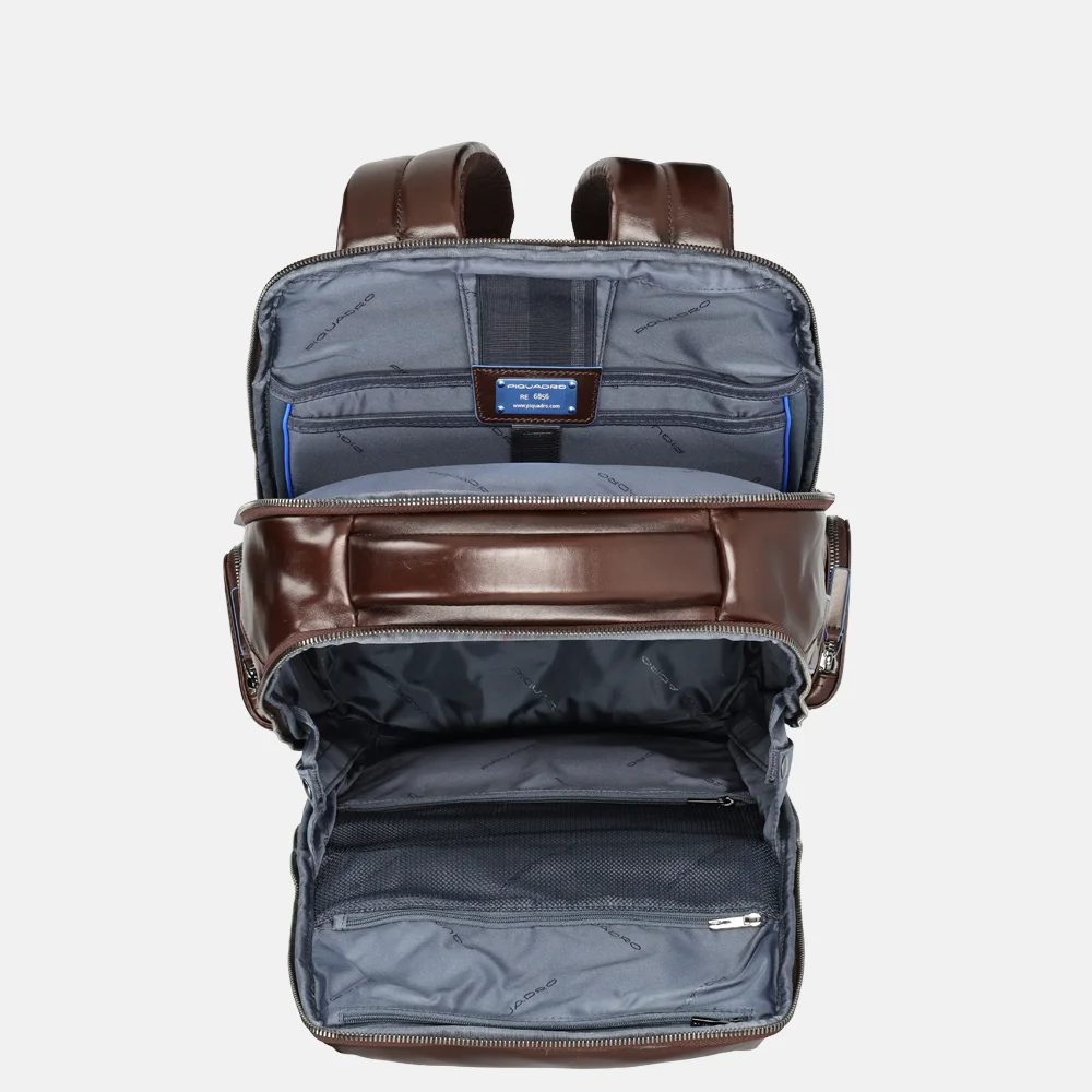 Piquadro Blue square laptoprugzak 15 inch morro bij Duifhuizen