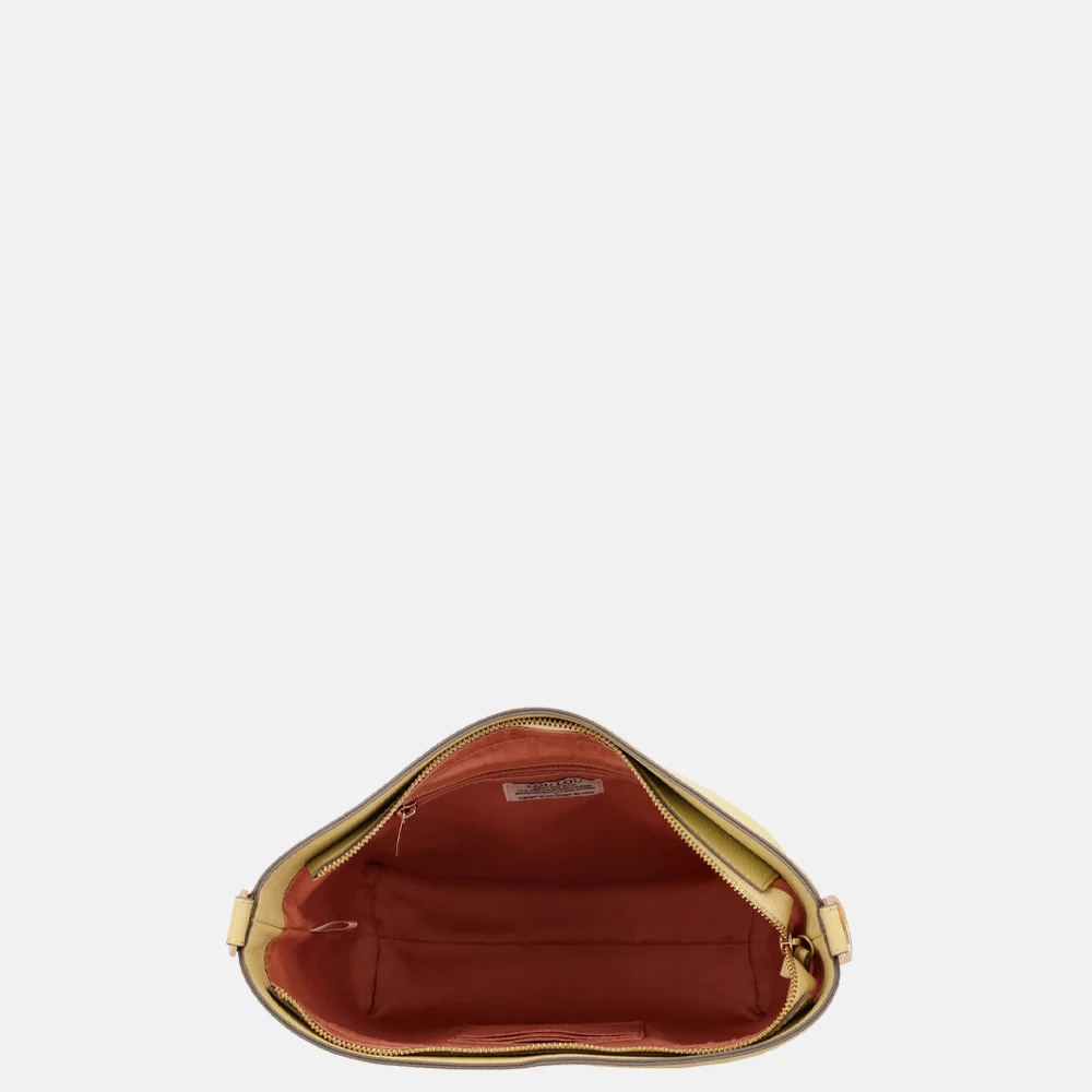 Loulou Essentiels Sabine buideltas sorbet yellow bij Duifhuizen