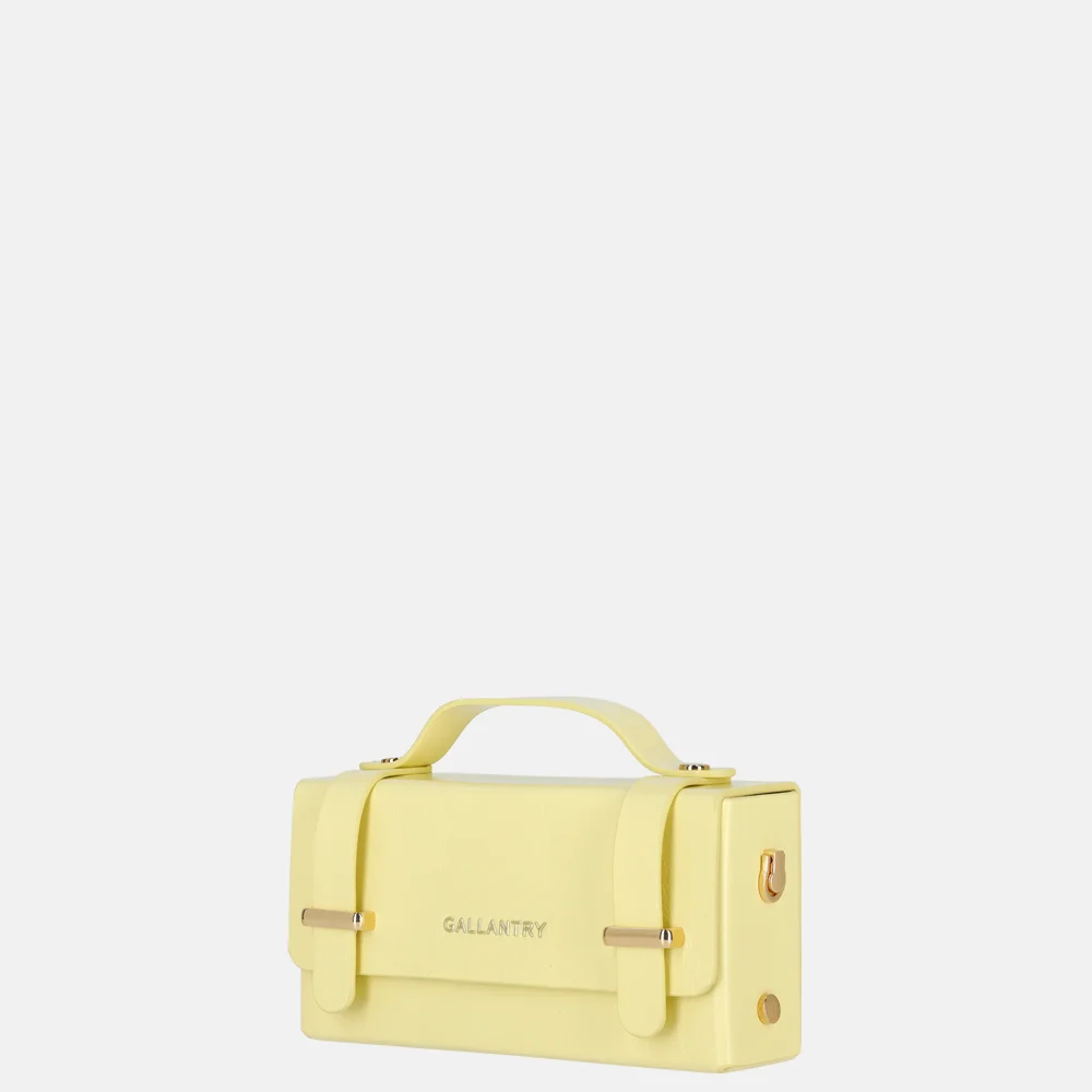 Firenze crossbody tas lak yellow bij Duifhuizen