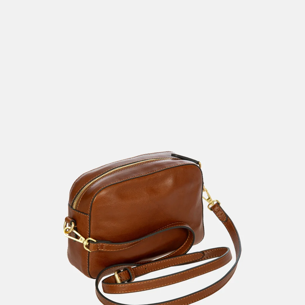 Bric's Volterra crossbody tas tabac bij Duifhuizen