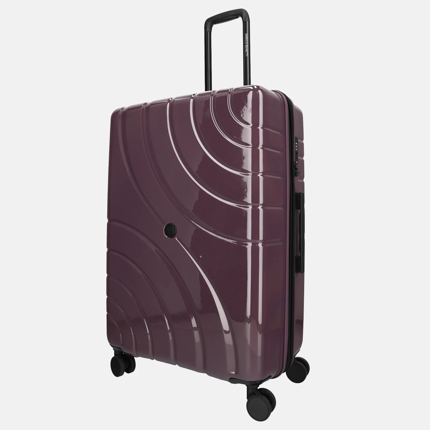 Enrico Benetti Miami kofferset purple bij Duifhuizen