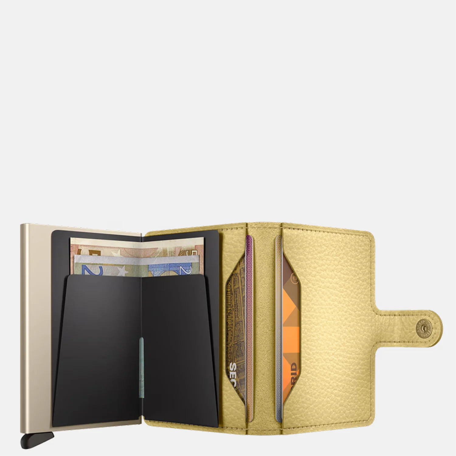 Secrid pasjeshouder pebble butter yellow bij Duifhuizen