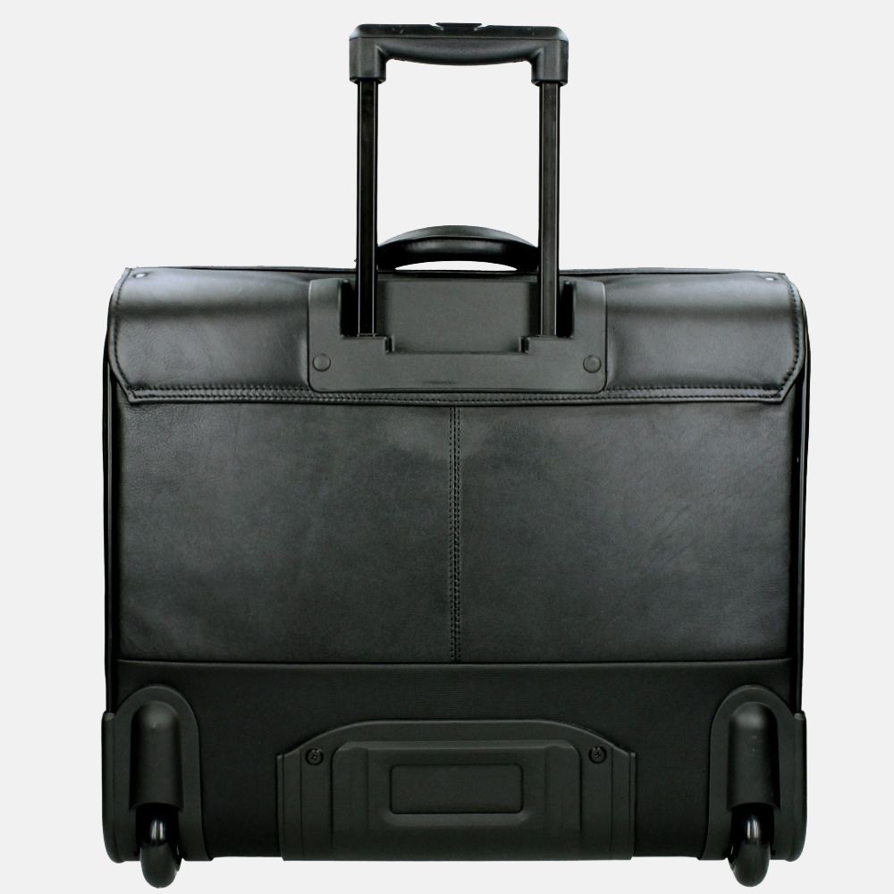 Dermata pilotenkoffer 17 inch black bij Duifhuizen