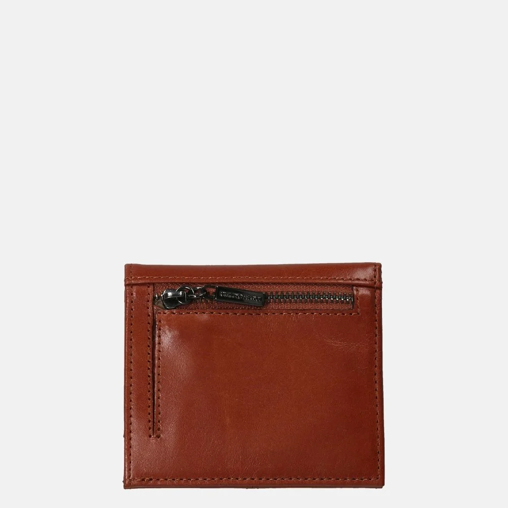 Claudio Ferrici Pelle Vecchia portemonnee 406 brick bij Duifhuizen