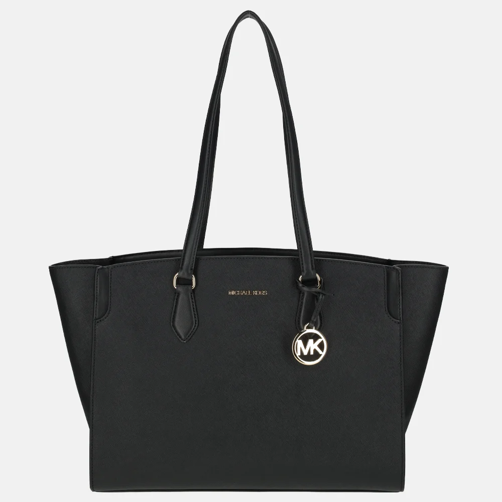 Michael Kors Becca tote shopper L black bij Duifhuizen