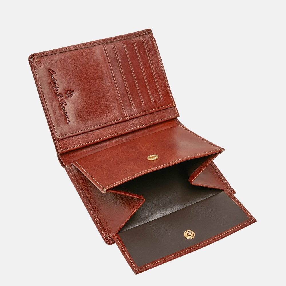 Castelijn & Beerens Gaucho billfold cognac bij Duifhuizen