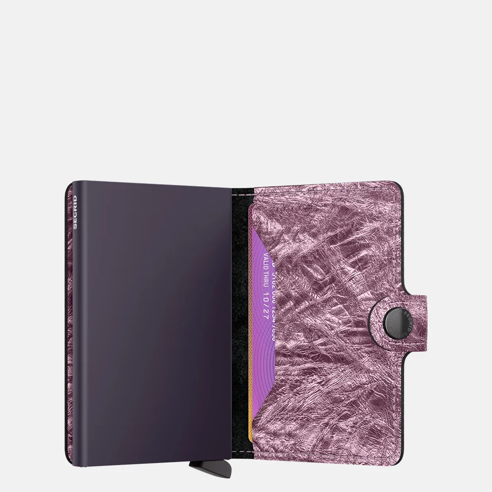 Secrid Miniwallet pasjeshouder crunch pink bij Duifhuizen