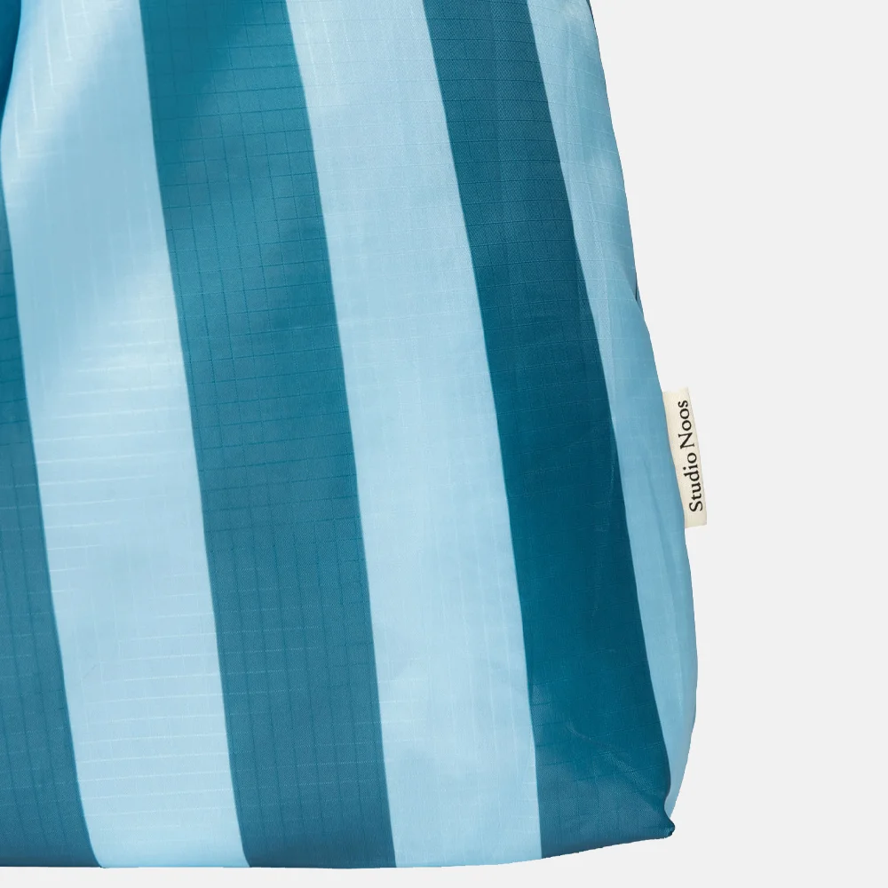 Studio Noos Grocery shopper sky/antlantic striped bij Duifhuizen