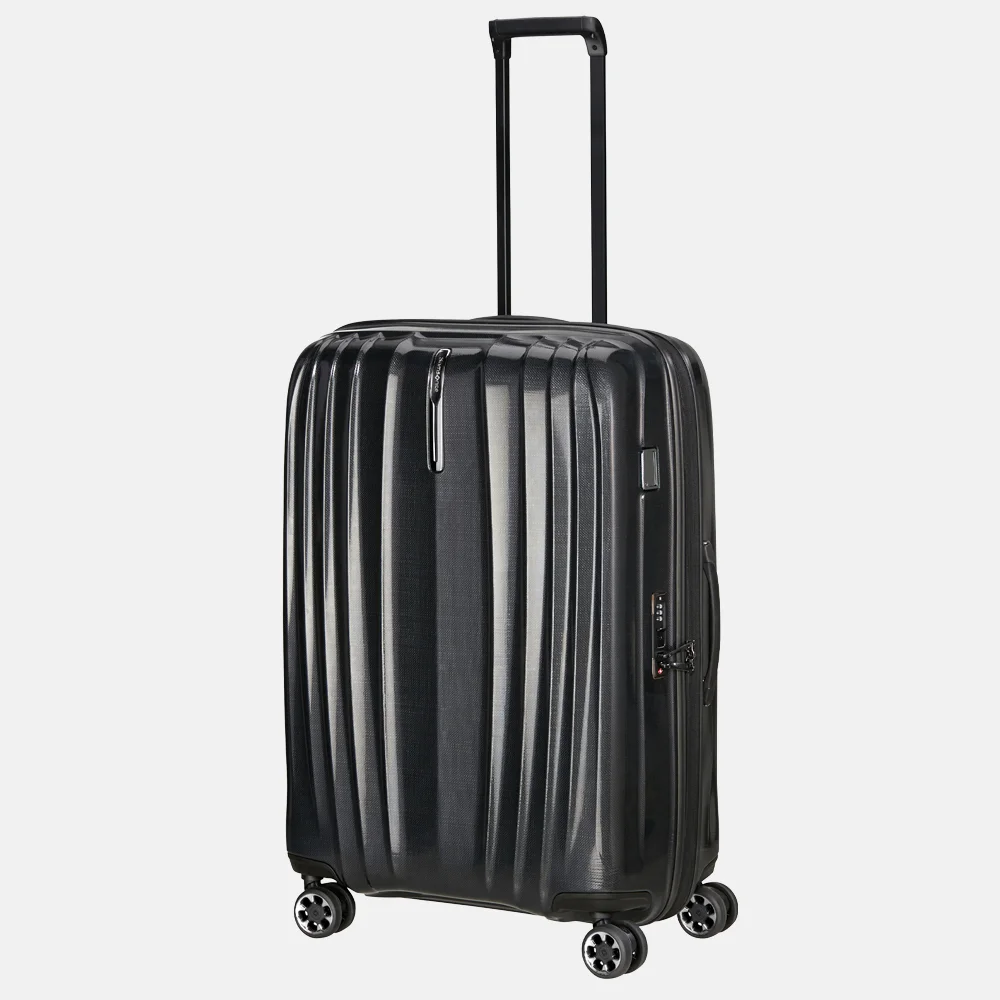 Samsonite Nexis Spinner Expandable reiskoffer 76 cm onyx black bij Duifhuizen
