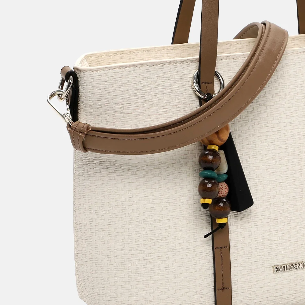 Emily & Noah Johanna handtas S ecru bij Duifhuizen