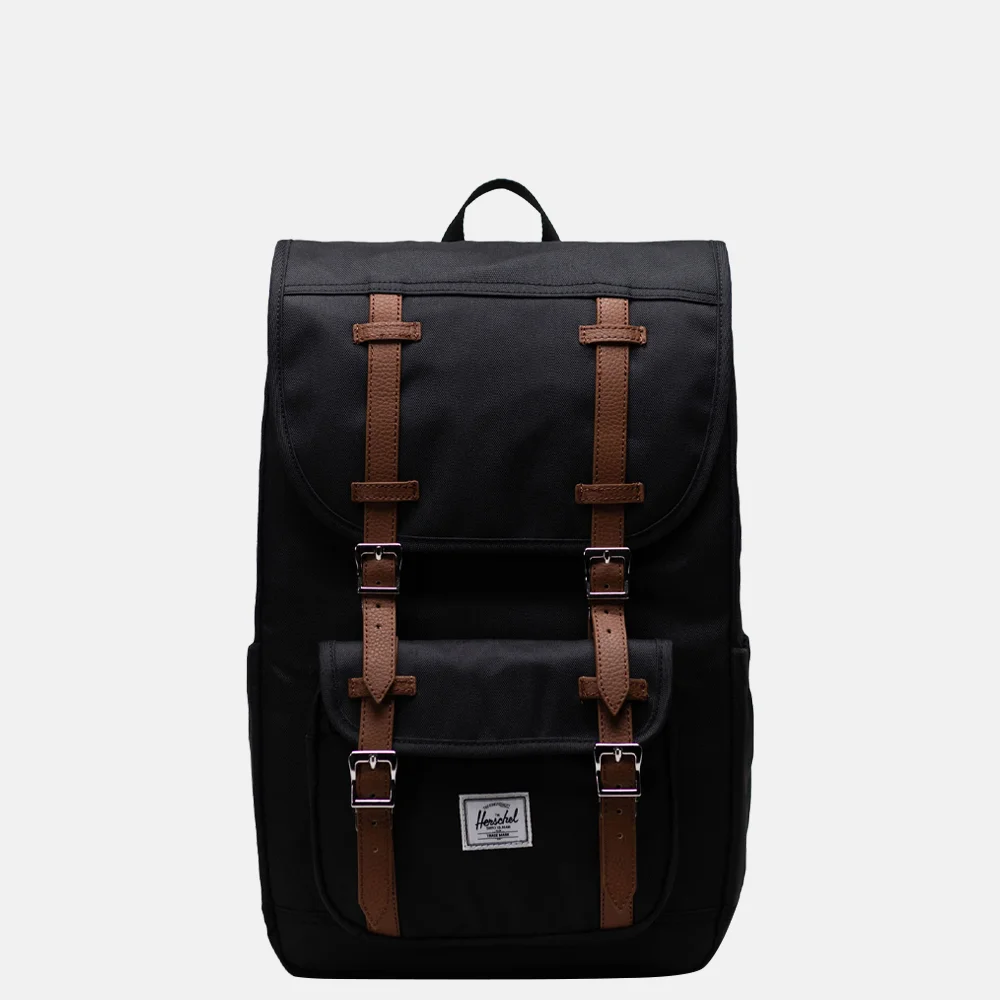 Herschel Little America rugzak M Black bij Duifhuizen