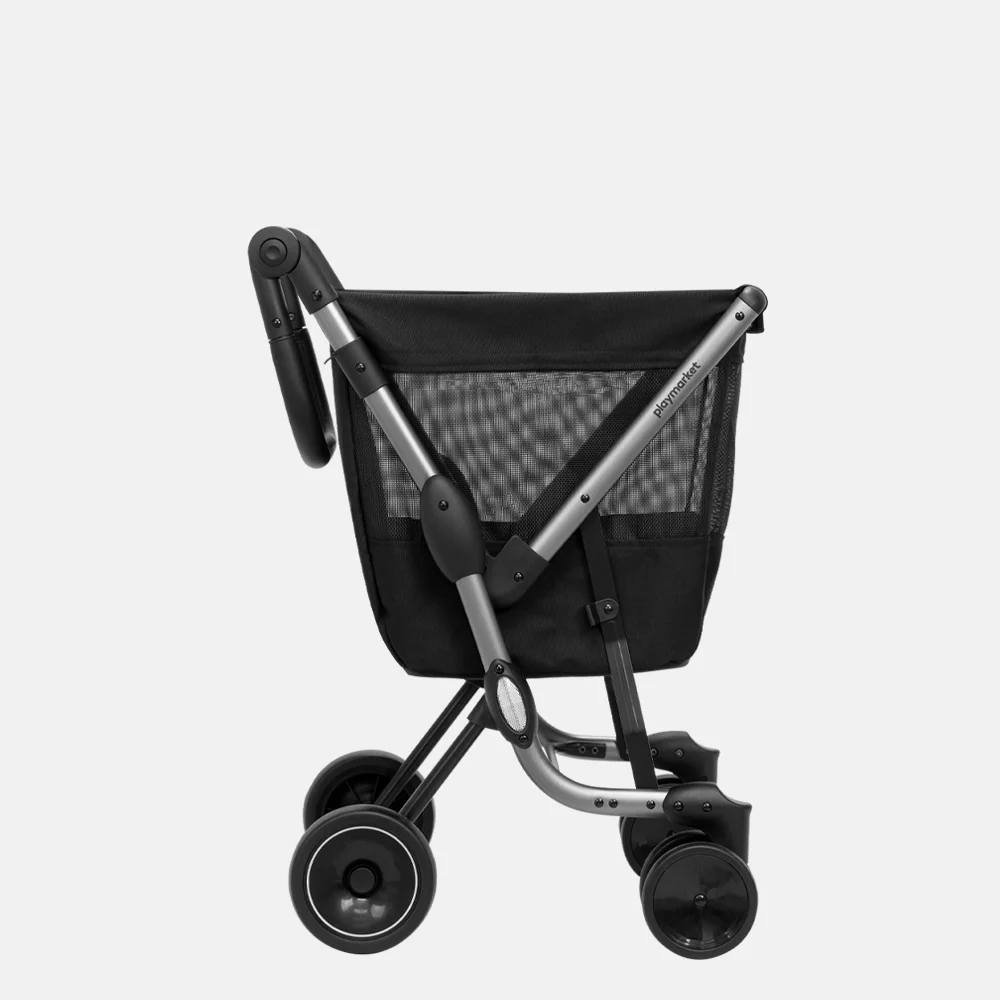 Playmarket We Go boodschappenkar black bij Duifhuizen