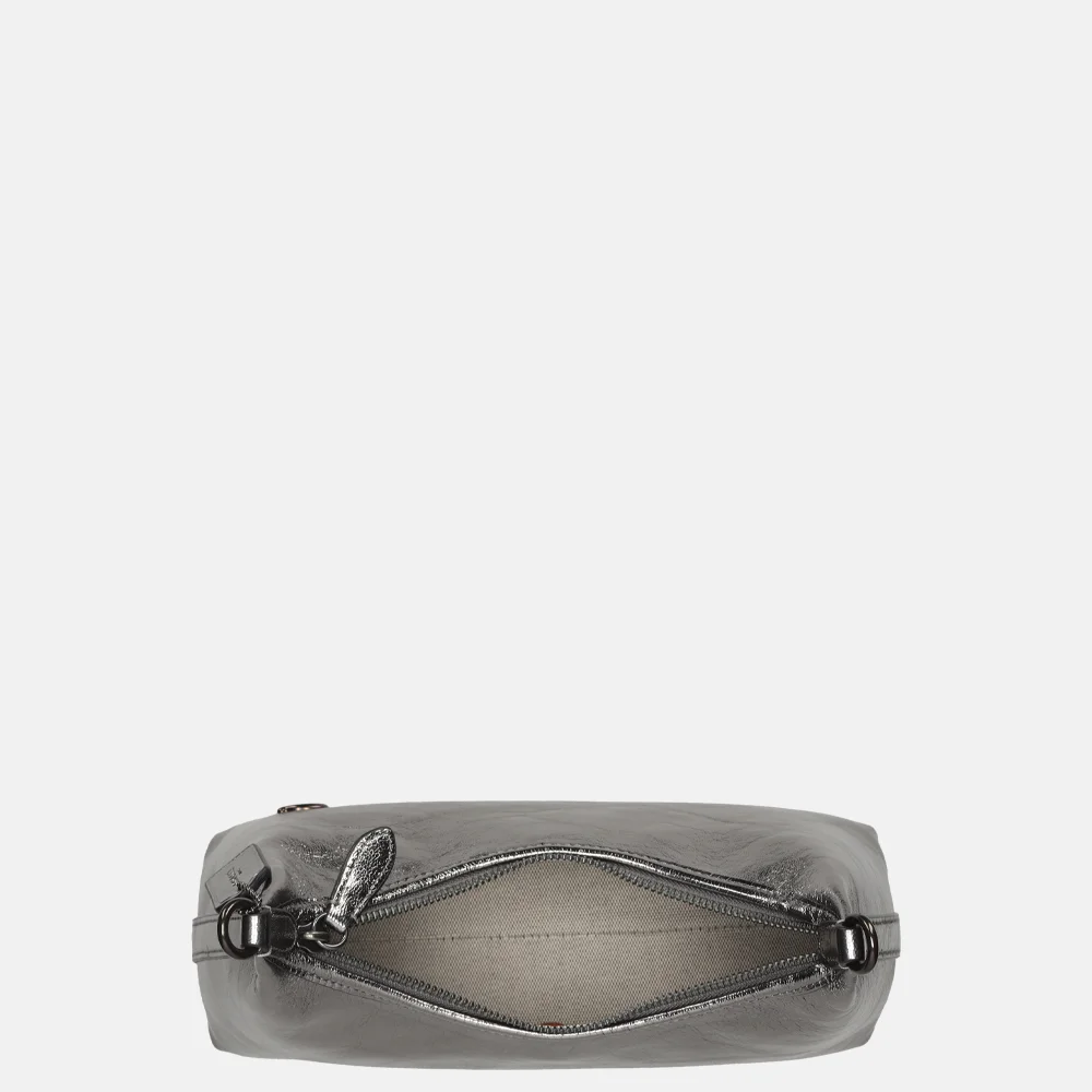 Coach Julliet schoudertas 25' metallic anthracite bij Duifhuizen