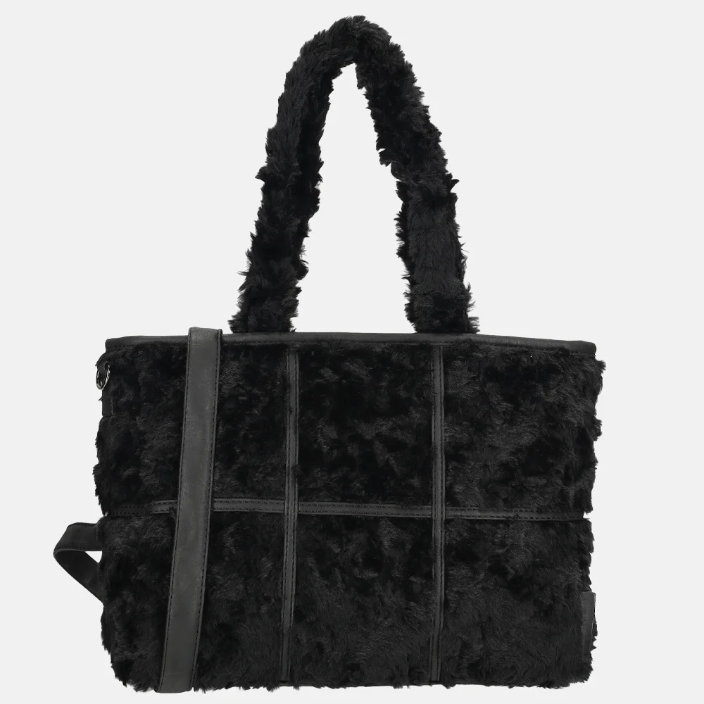 Enrico Benetti Fay handtas teddy zwart