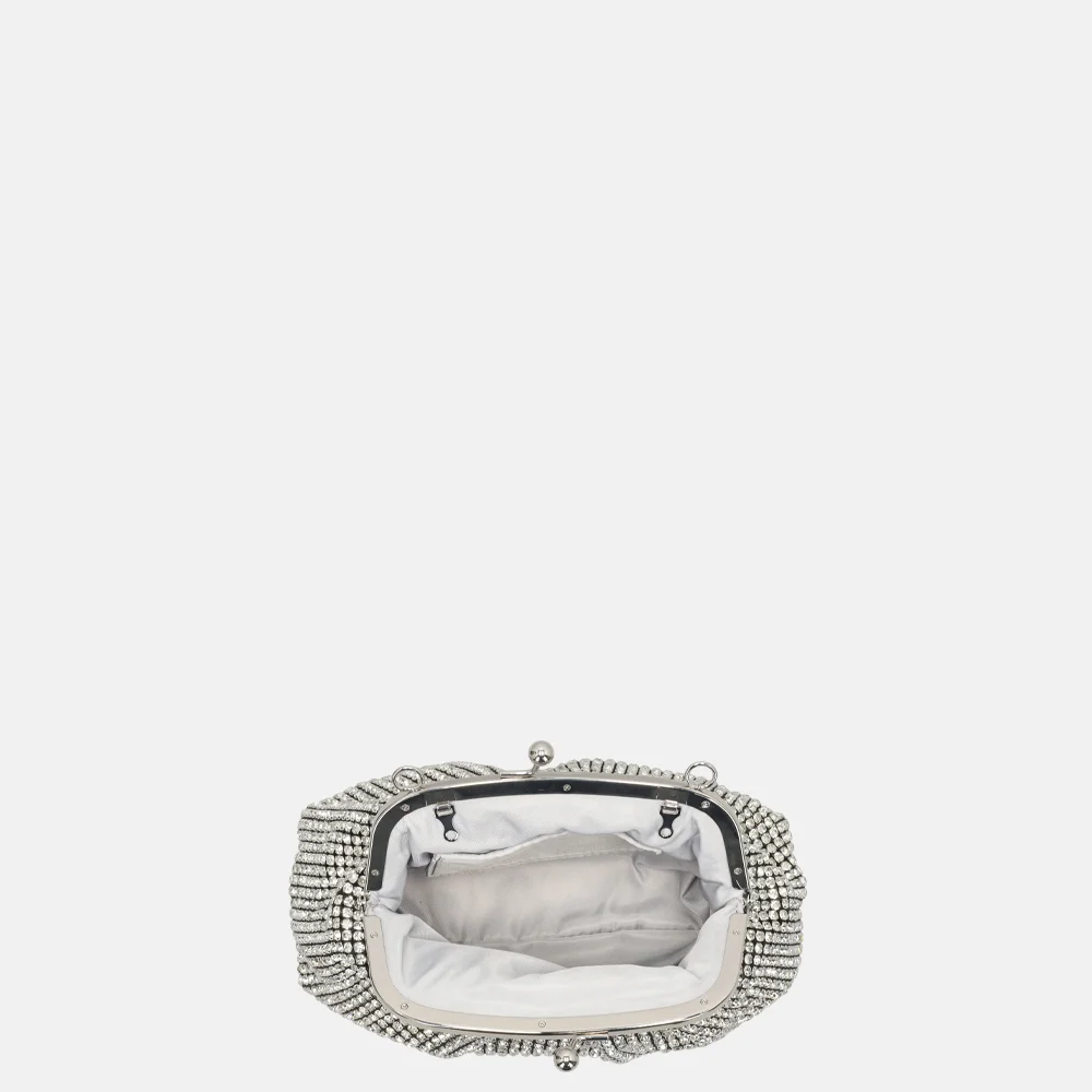 Firenze Strass handtas silver bij Duifhuizen