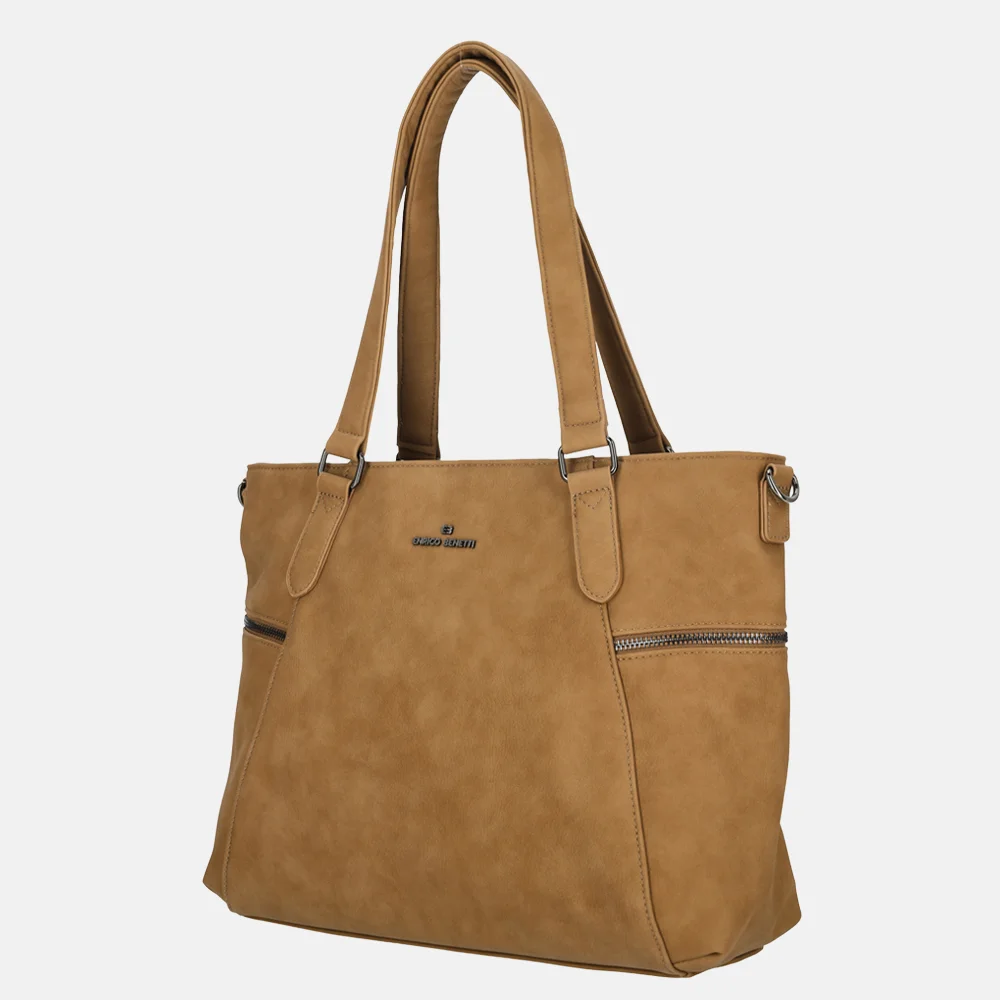 Enrico Benetti Roxy shopper camel bij Duifhuizen