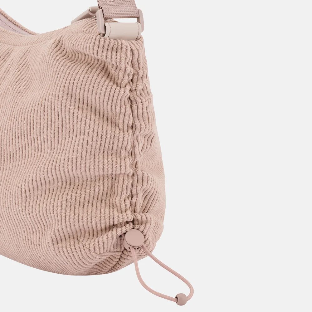 Kapten & Son Skara Corduroy crossbody tas small rose clay bij Duifhuizen