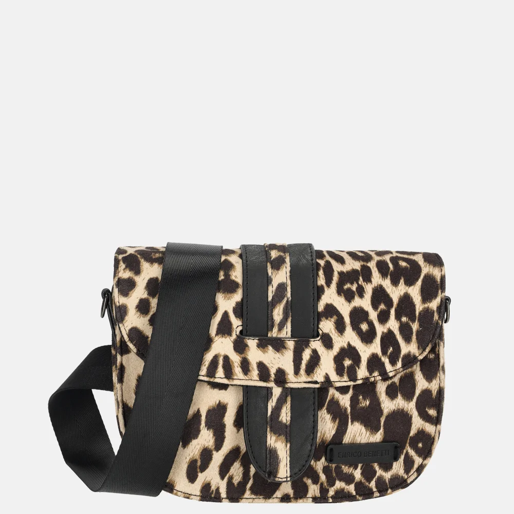 Enrico Benetti Jill crossbody tas beige