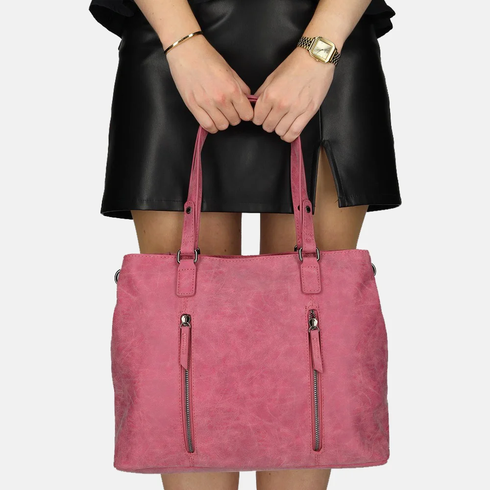 Enrico Benetti Kylie shopper violet bij Duifhuizen