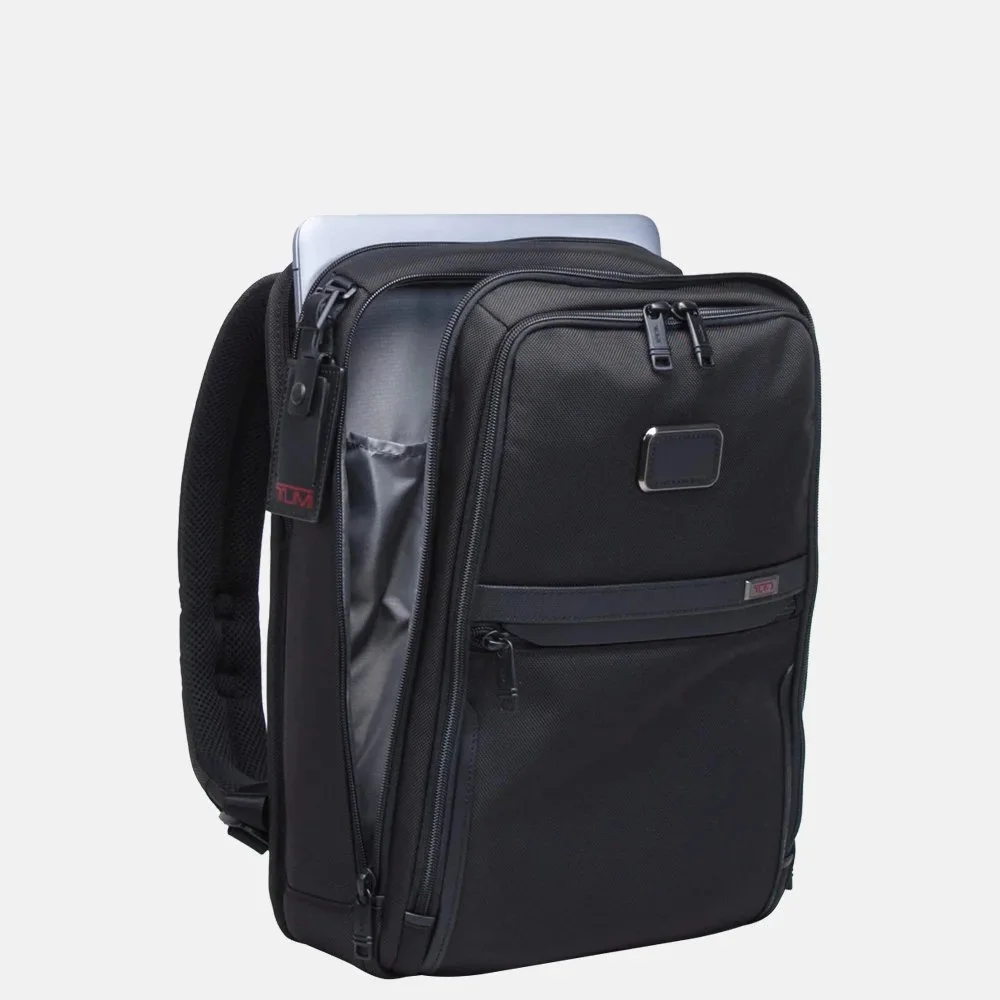 Tumi Alpha 3 slim rugzak black bij Duifhuizen