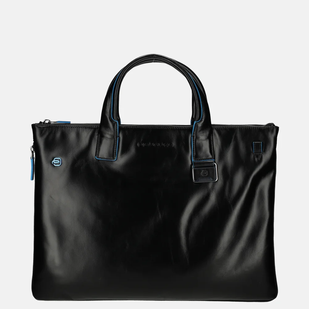 Piquadro expendable laptoptas 15 inch S nero bij Duifhuizen