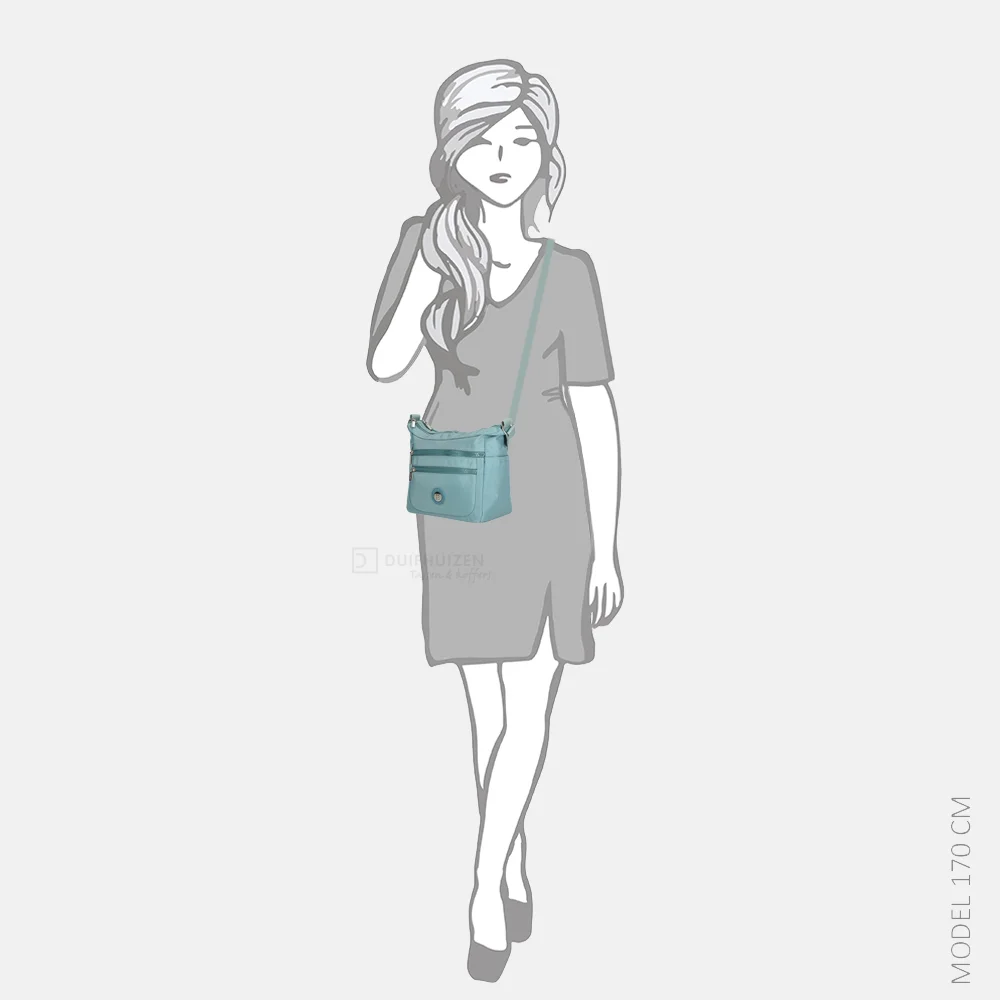 Enrico Benetti Suzie crossbody tas mint bij Duifhuizen