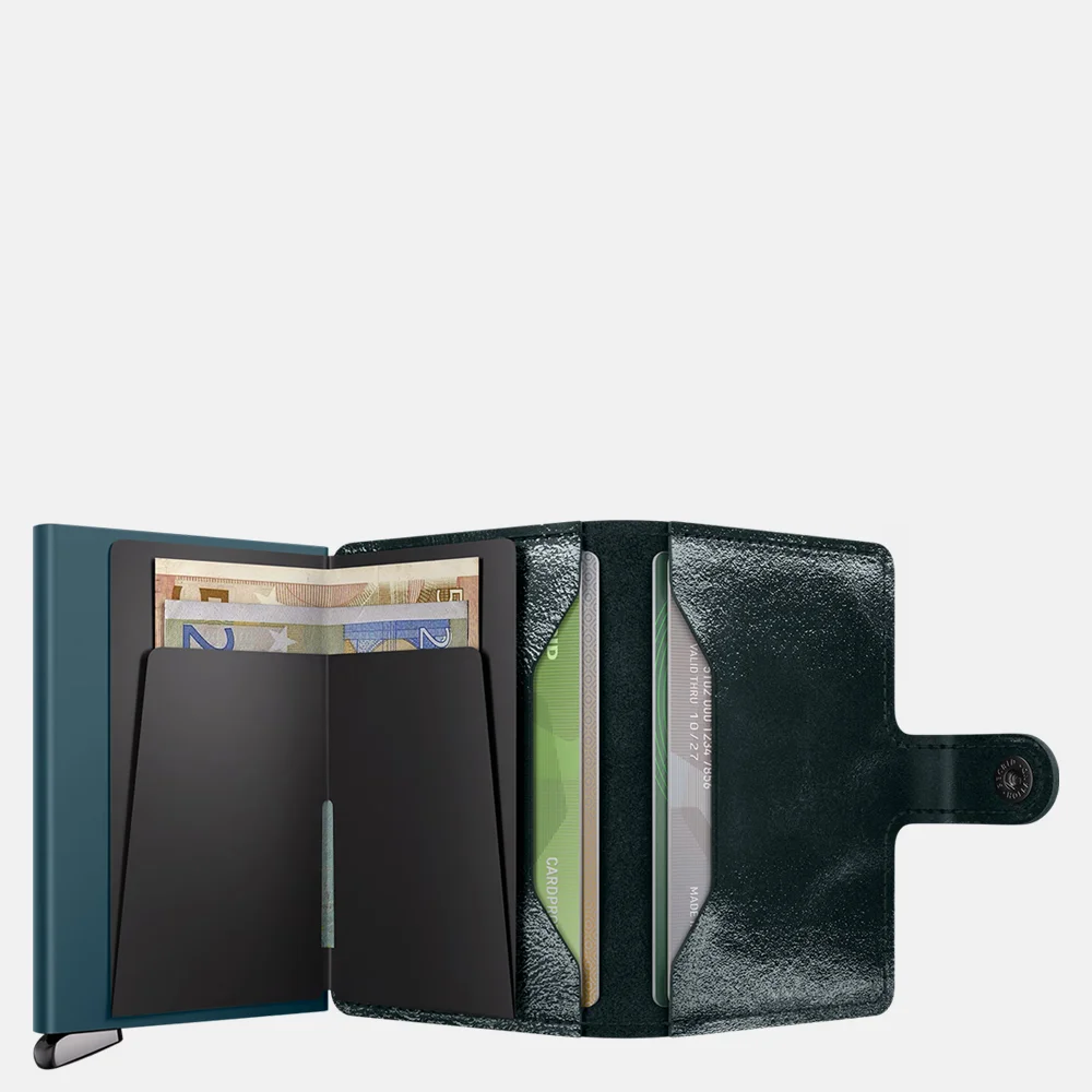 Secrid Premium Miniwallet pasjeshouder Naplak Bottle Green + bij Duifhuizen