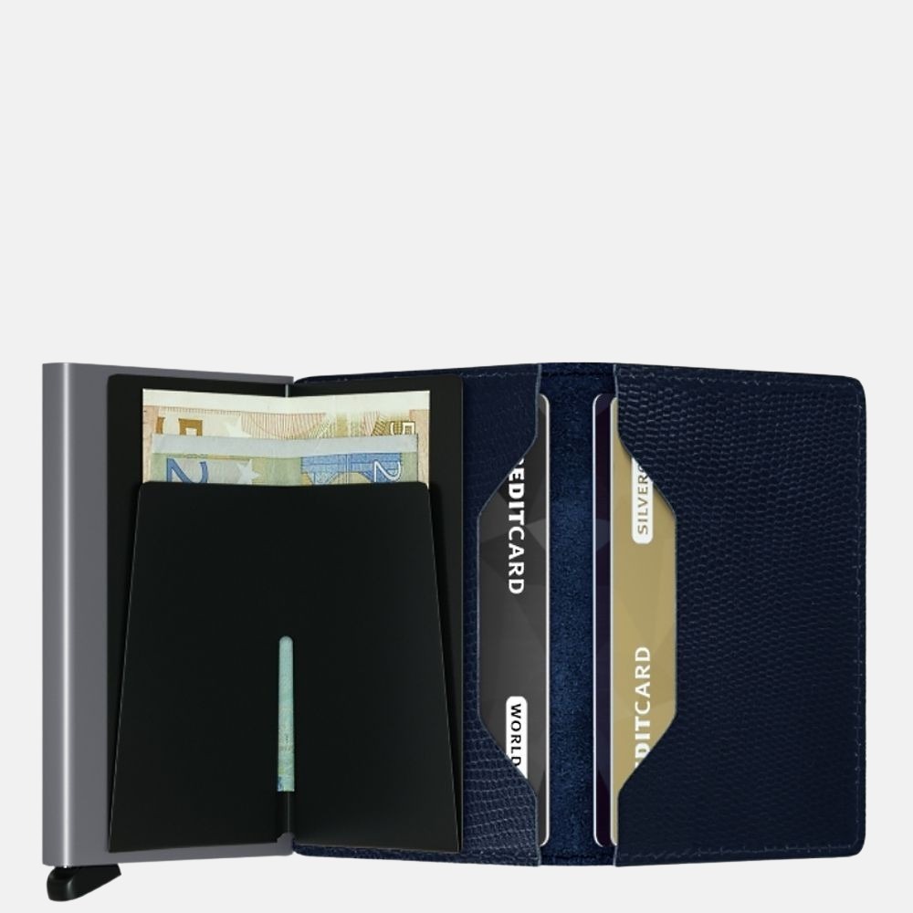 Secrid Slimwallet pasjeshouder rango blue titanium bij Duifhuizen