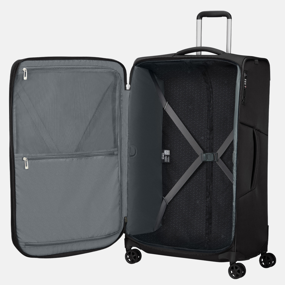 Samsonite Respark koffer 79 cm ozone black bij Duifhuizen