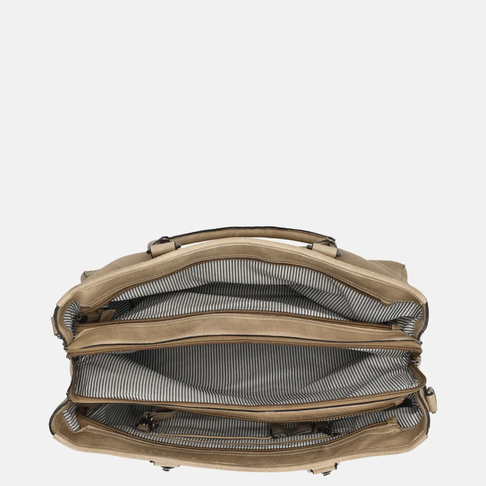 Berba Lucca laptoptas/shopper dust bij Duifhuizen