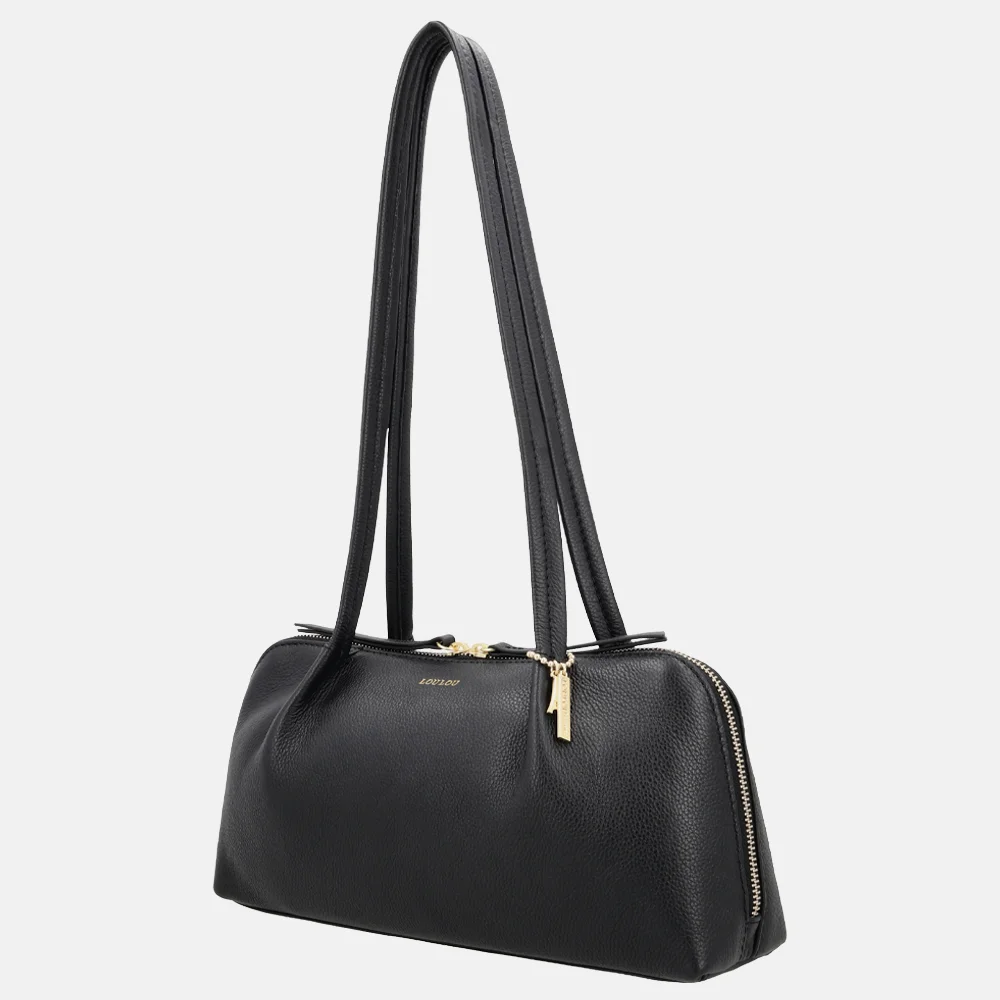 Loulou Essentiels Elodie schoudertas black bij Duifhuizen