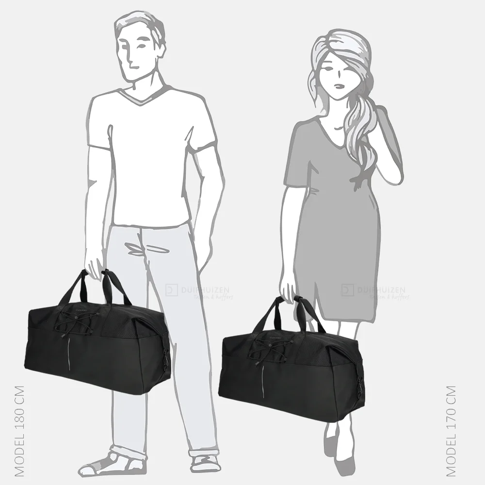 New Rebels Trondheim Smyrna weekendtas zwart bij Duifhuizen