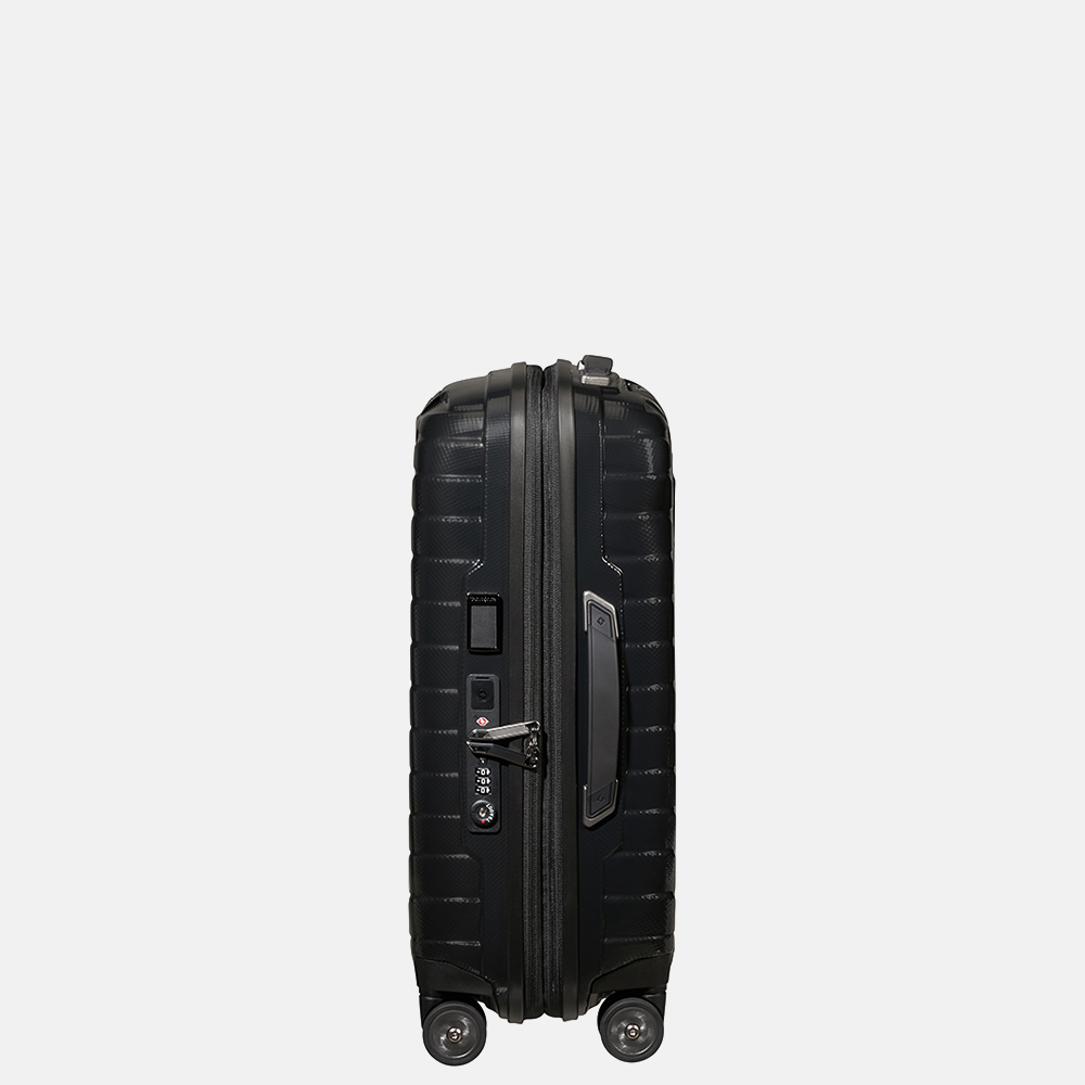 Samsonite Proxis expandable handbagage koffer 55 cm black bij Duifhuizen