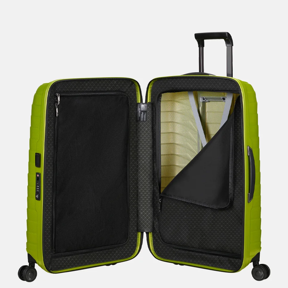 Samsonite Proxis reiskoffer 69 cm lime bij Duifhuizen