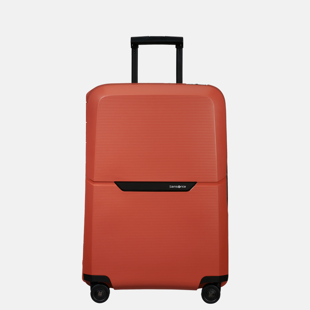 Samsonite Magnum ECO koffer 69 cm maple orange bij Duifhuizen