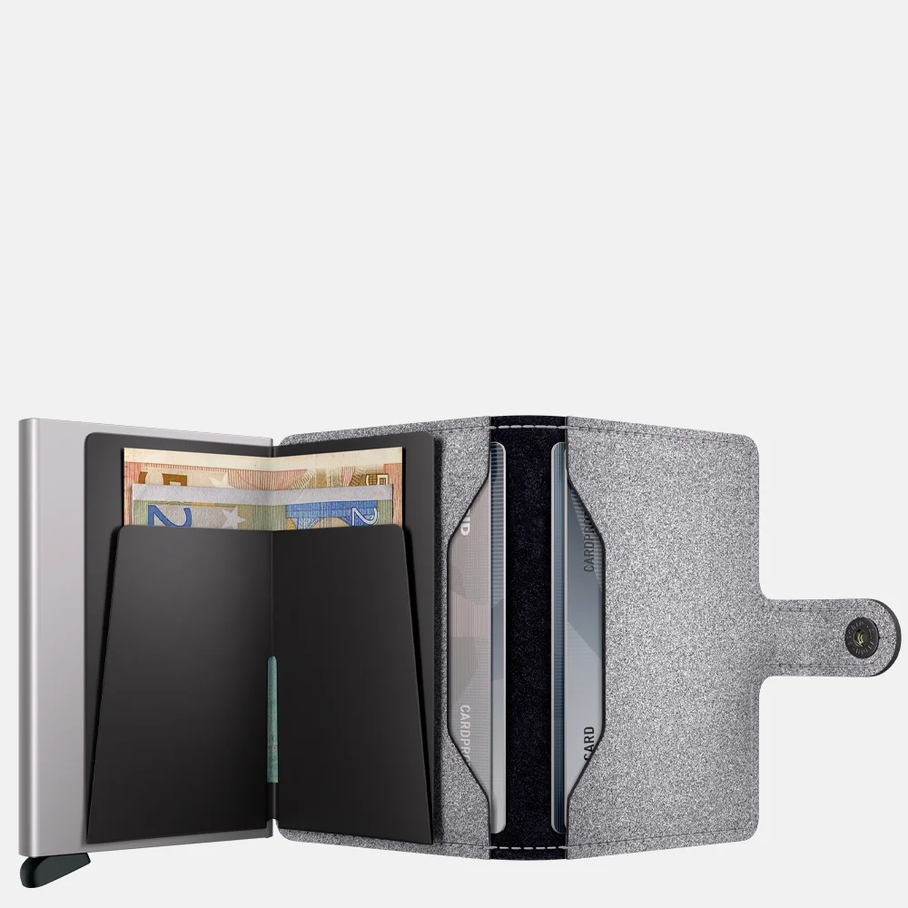 Secrid Miniwallet pasjeshouder glitter silver bij Duifhuizen