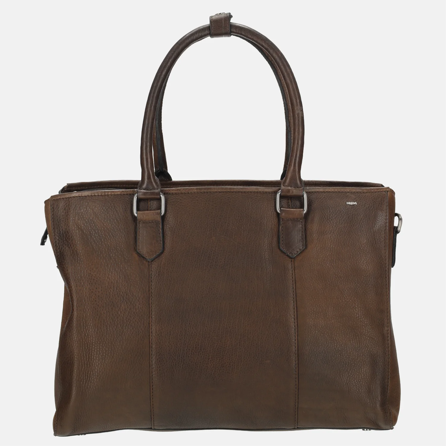Berba Lucca laptoptas 15 inch donkerbruin bij Duifhuizen