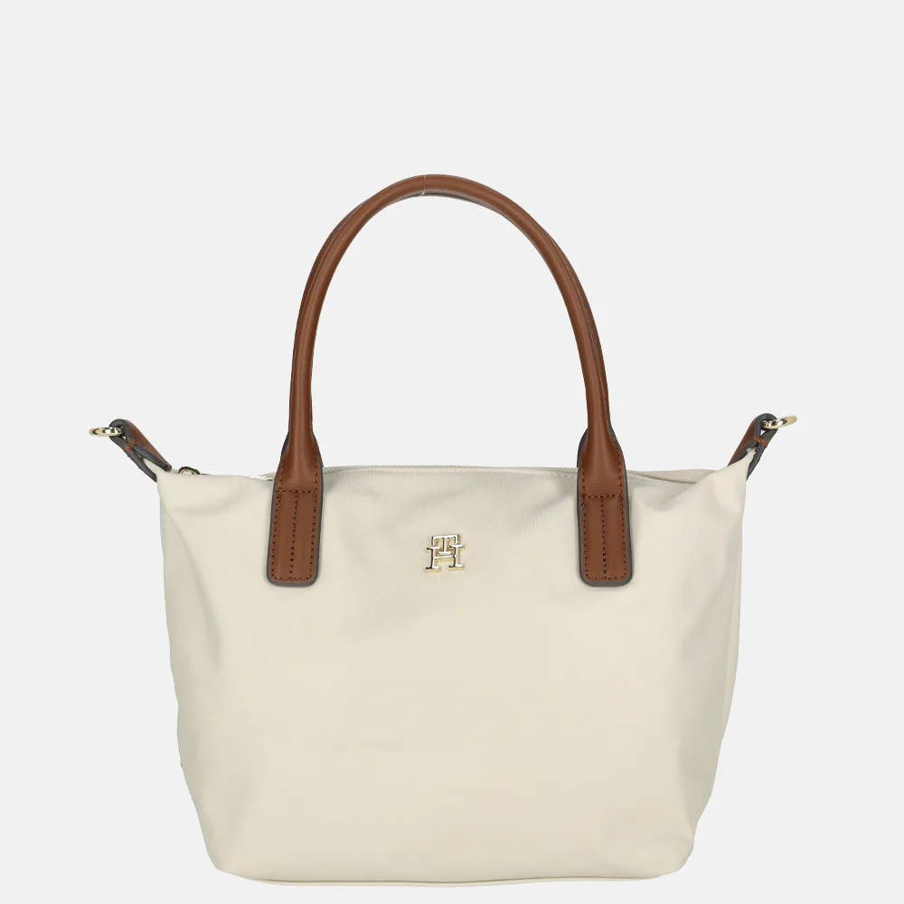 Tommy Hilfiger Popette tote handtas mini soft cream bij Duifhuizen