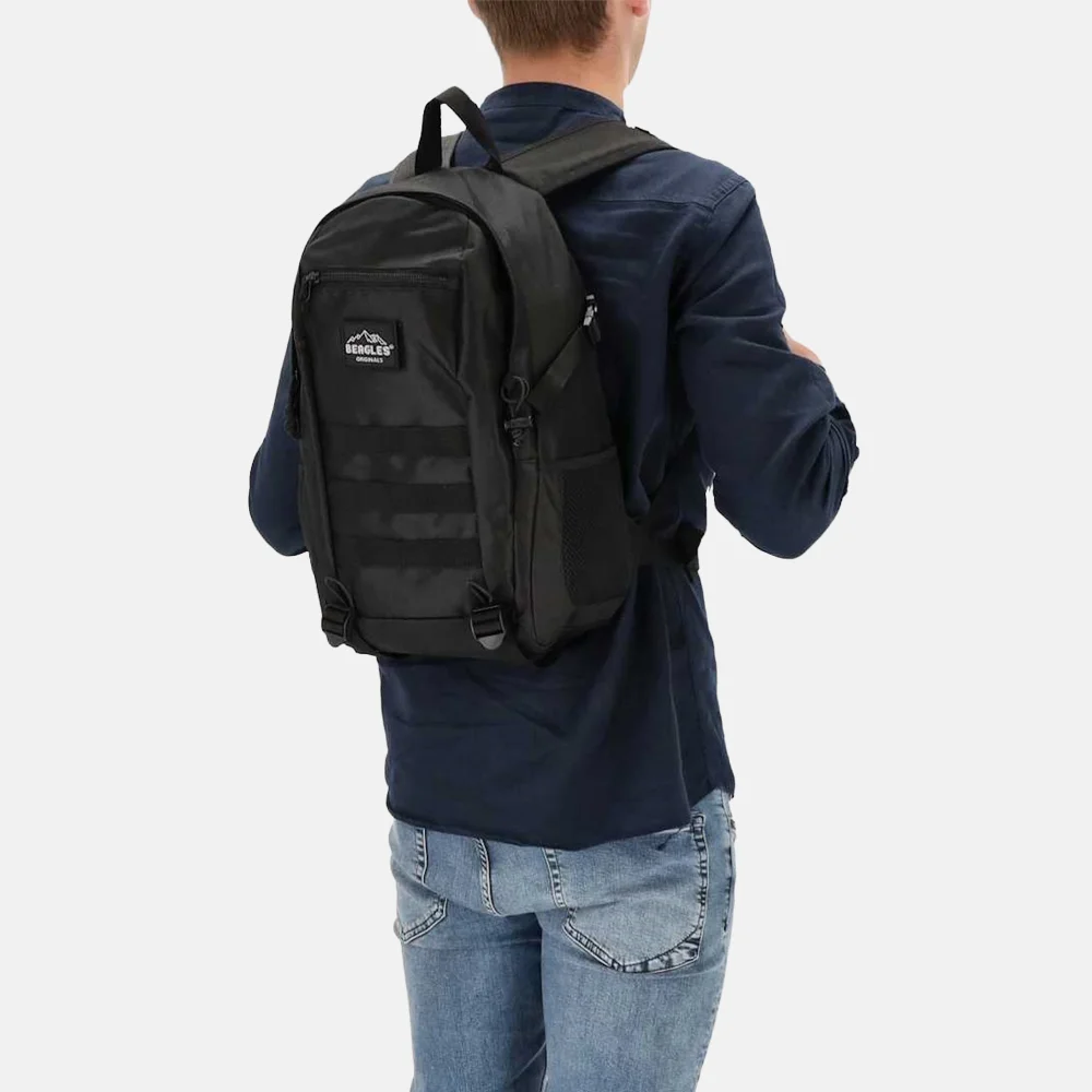 Beagles rugzak 15 inch zwart bij Duifhuizen