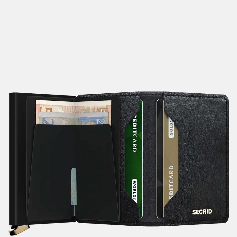 Secrid Slimwallet pasjeshouder emboss diamond black bij Duifhuizen