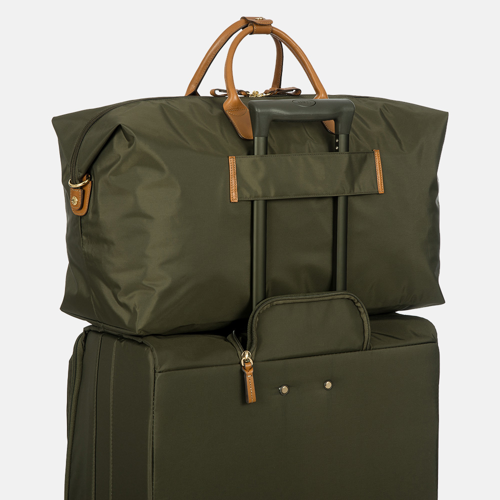 Bric's X-Bag weekendtas L olive bij Duifhuizen