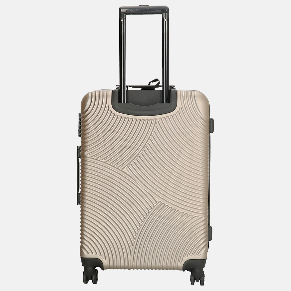 Enrico Benetti Louisville koffer 65 cm champagne bij Duifhuizen