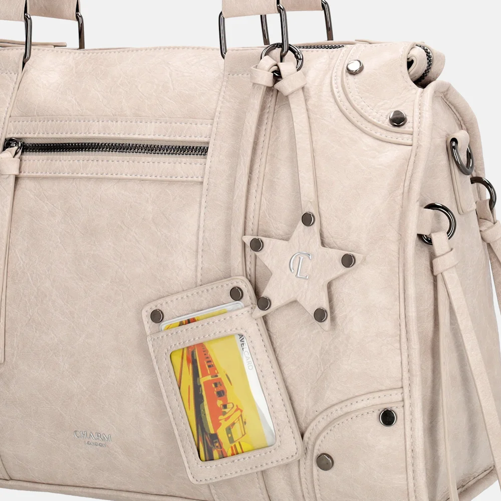 Charm London Berlin shopper L creme bij Duifhuizen