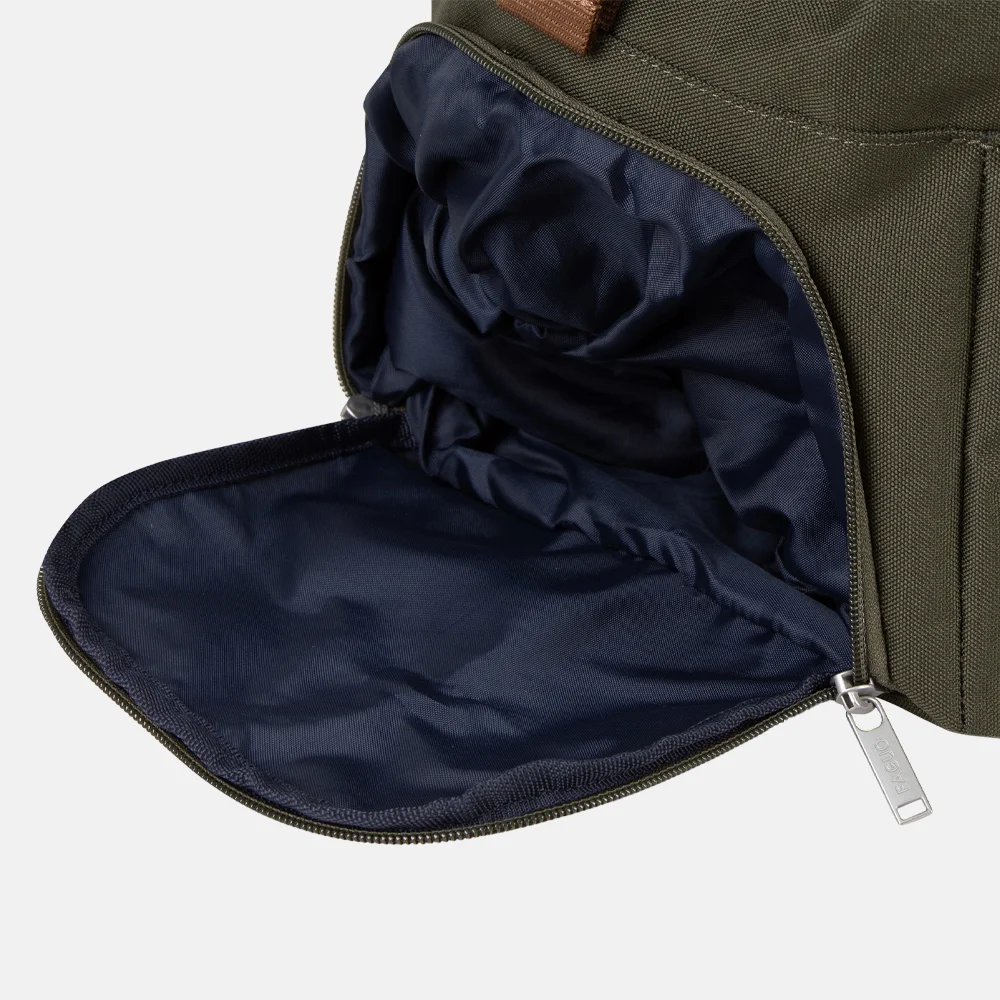 Faguo weekendtas 43 liter kaki bij Duifhuizen