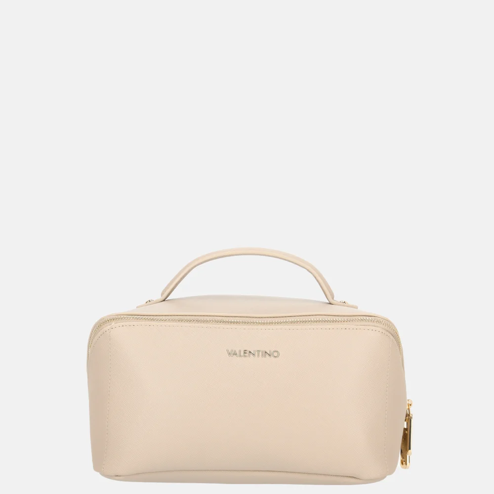 Valentino Bags Faby toilettas beige bij Duifhuizen